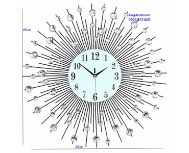 ĐỒNG HỒ TRANG TRÍ PHÒNG KHÁCH - TIA SÁNG PHA LÊ