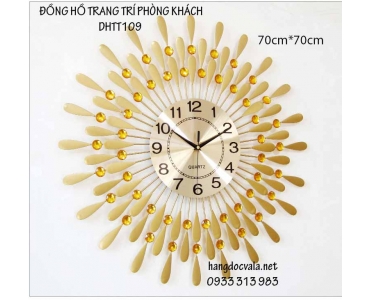 ĐỒNG HỒ TRANG TRÍ PHÒNG KHÁCH-HOA NẮNG