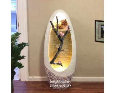 HÒN NON BỘ MINI CÓ THÁC NƯỚC PHONG THỦY-SẮC XUÂN